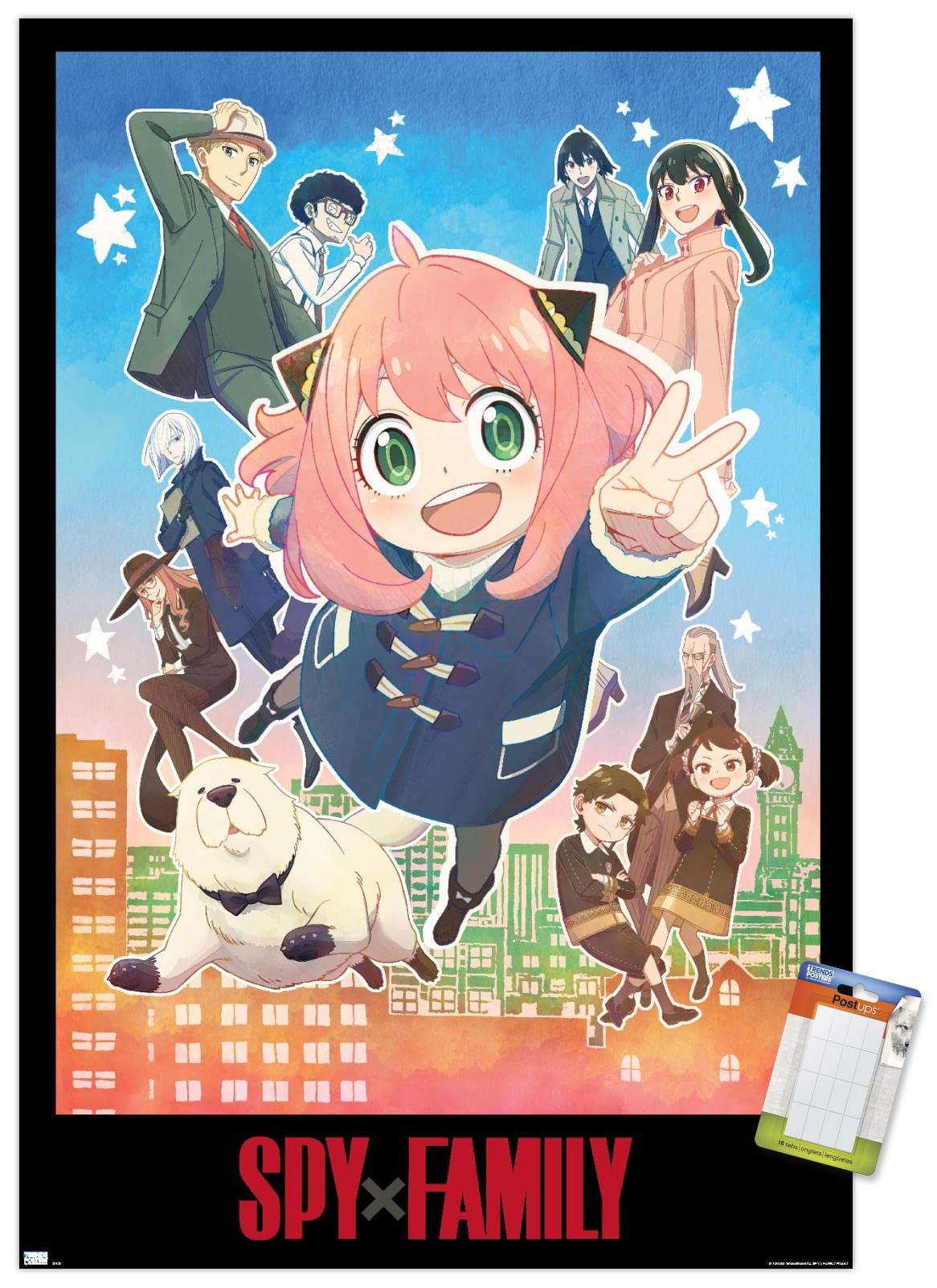 Amazon.com: Trends International Spy x Family - Anya Key Art Wall